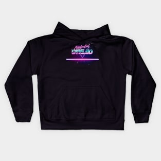 Existential Dread - Vaporwave Aesthetic Nihilism Design Kids Hoodie